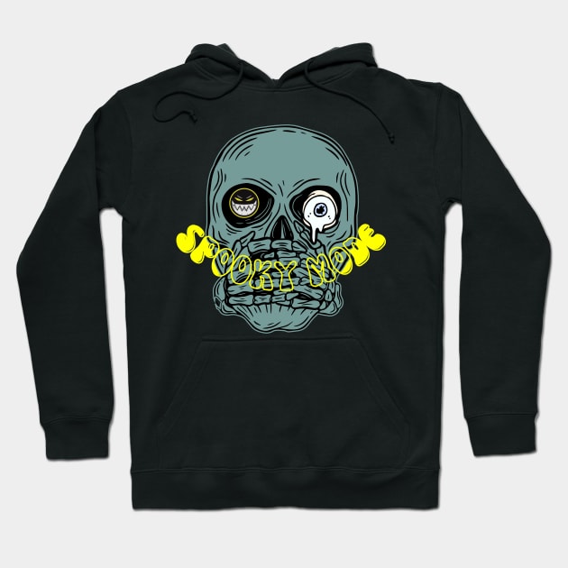 Spooky Mode Tears Drop Hoodie by Wehavefun